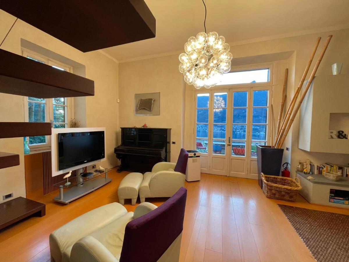 Lake Como Villa Ines Apartment Faggeto Lario エクステリア 写真